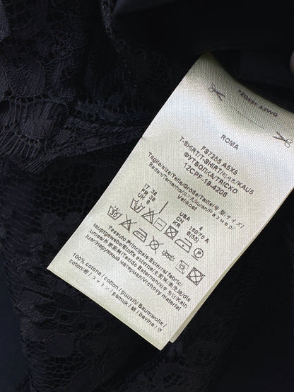 25fw lace shirt