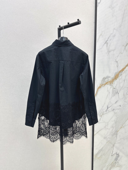 25fw lace shirt