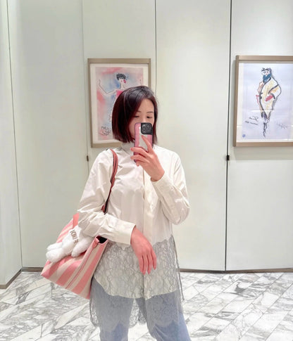 25fw lace shirt
