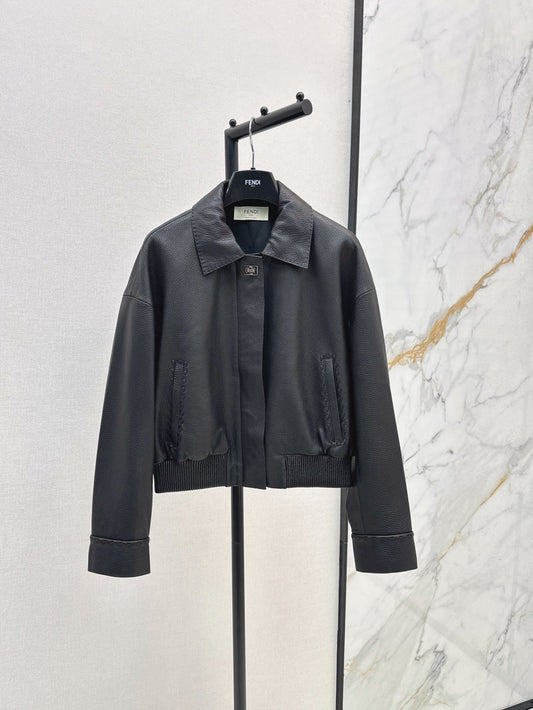 25fw leather jacket