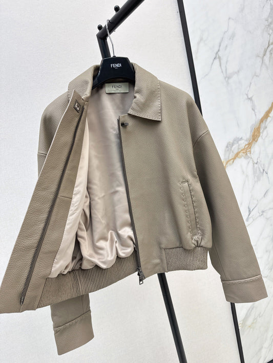25fw leather jacket