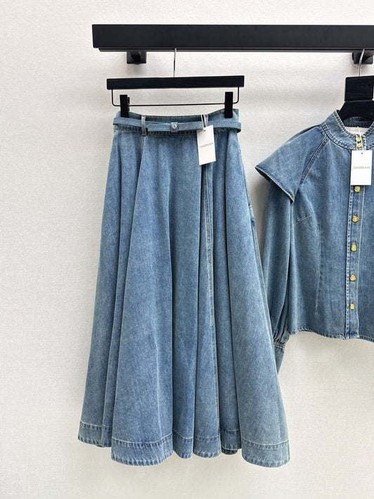 25fw denim skirt