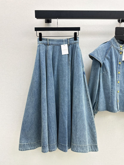 25fw denim skirt