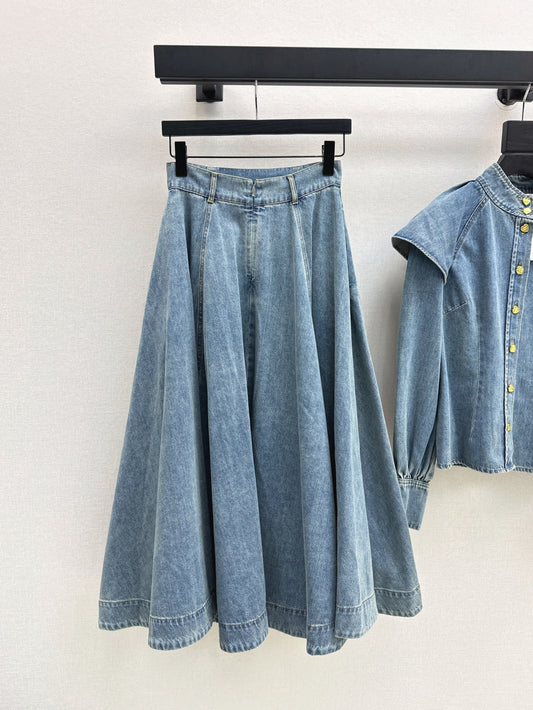 25fw denim skirt