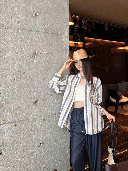 25fw linen shirt