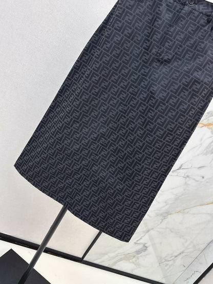 25fw jacquard skirt