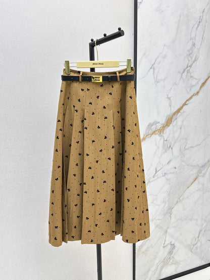 25fw jacquard skirt