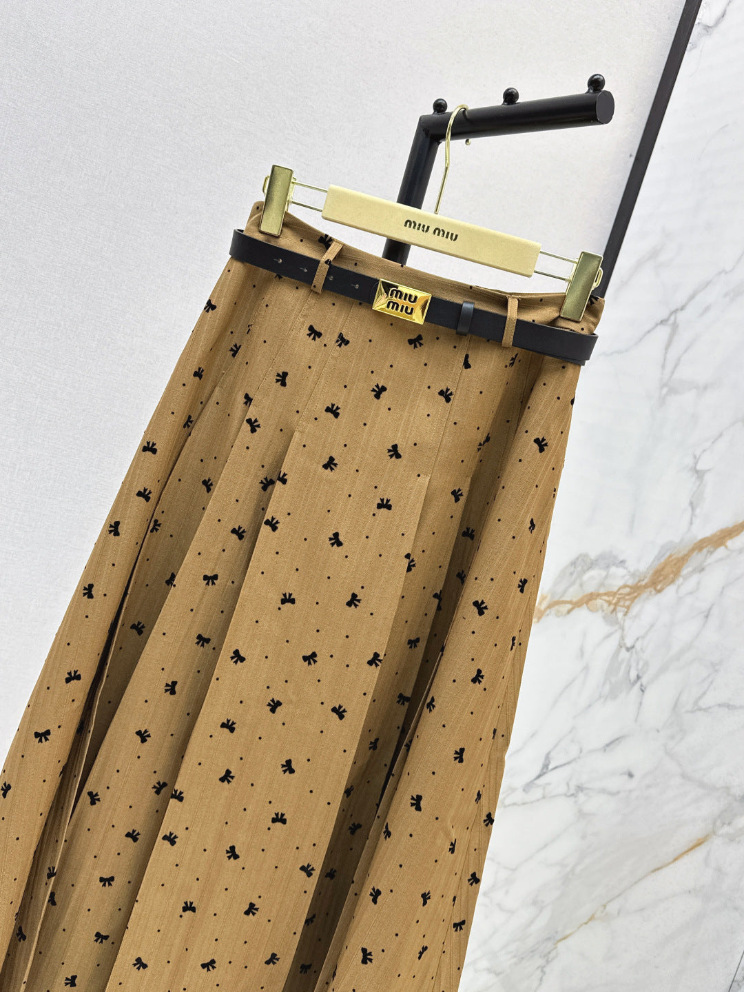 25fw jacquard skirt