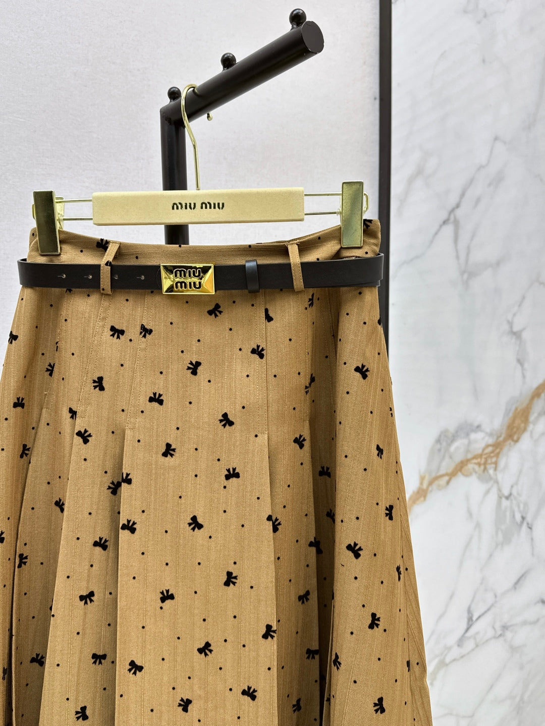 25fw jacquard skirt
