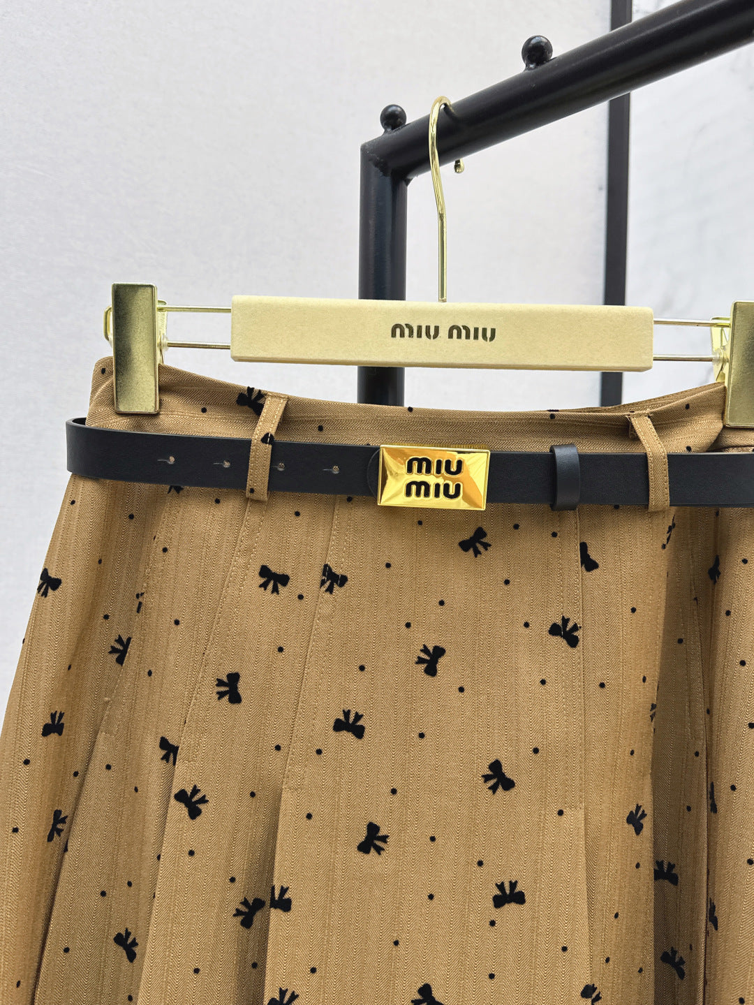 25fw jacquard skirt