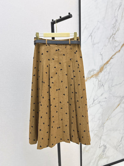 25fw jacquard skirt