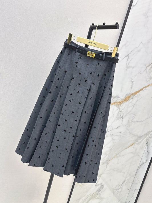 25fw jacquard skirt