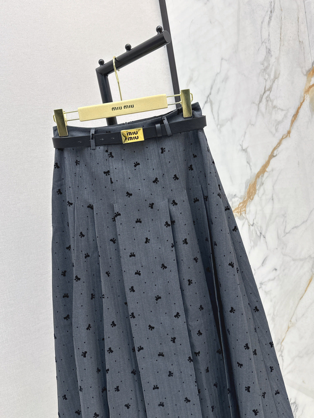 25fw jacquard skirt