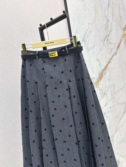 25fw jacquard skirt