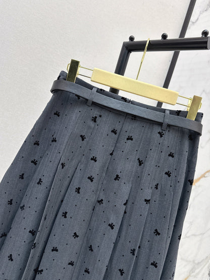 25fw jacquard skirt