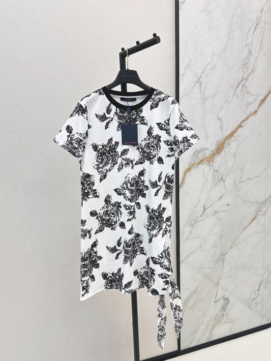 25fw printed dress