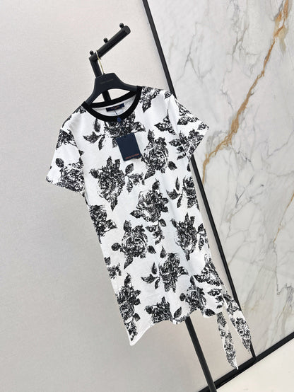 25fw printed dress