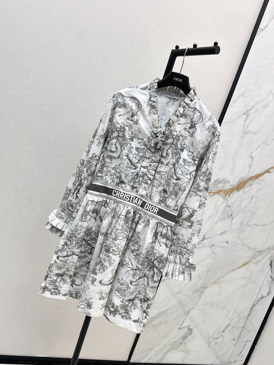 25fw ruffle dress