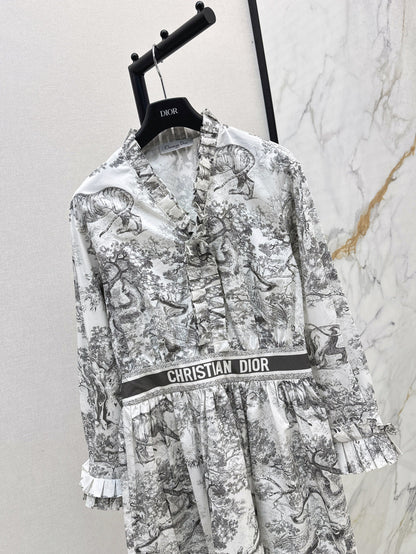 25fw ruffle dress