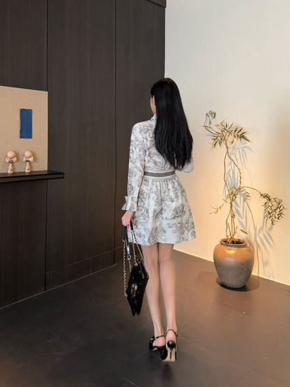25fw ruffle dress