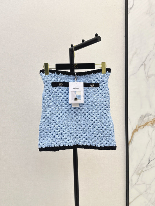 25fw knitted skirt