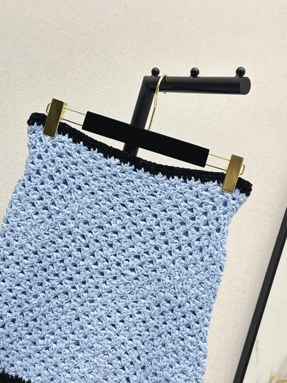 25fw knitted skirt