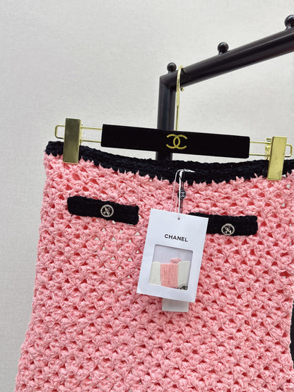 25fw knitted skirt