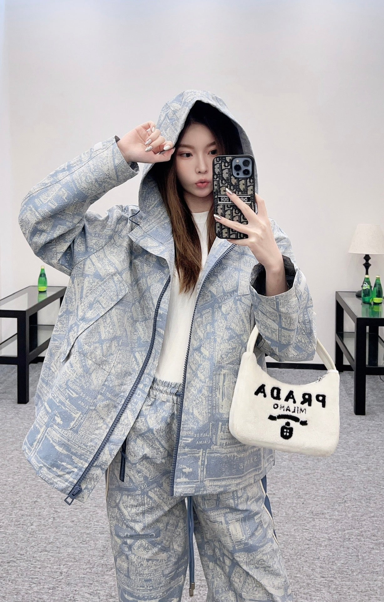 25 New Arrivals Hooded Jacket and Pants Set