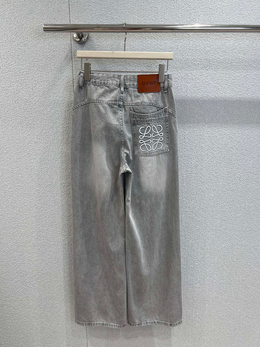 25ss embroidered jeans