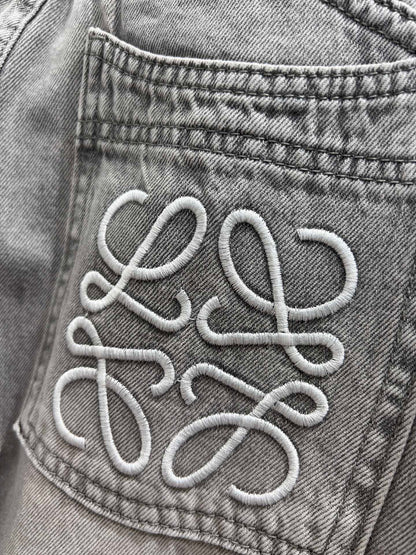 25ss embroidered jeans