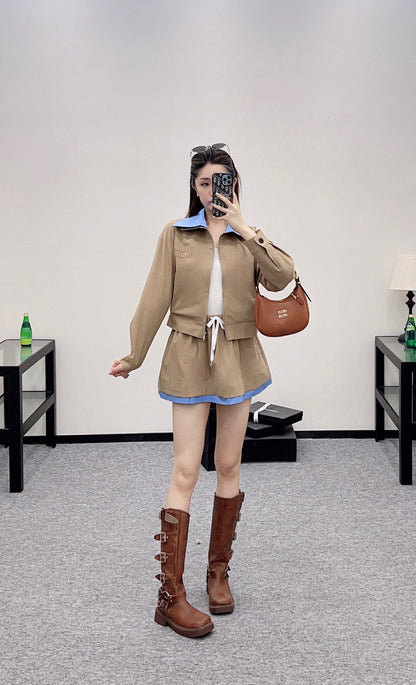 25 New Arrivals Jacket and Skirt Set