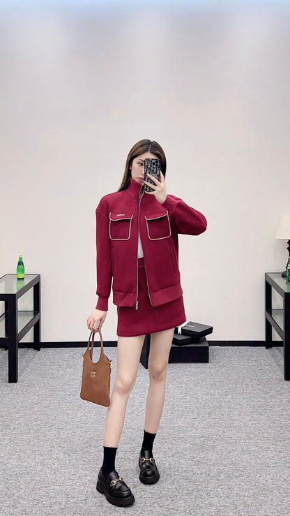 25 New Arrivals Jacket and Skirt Set