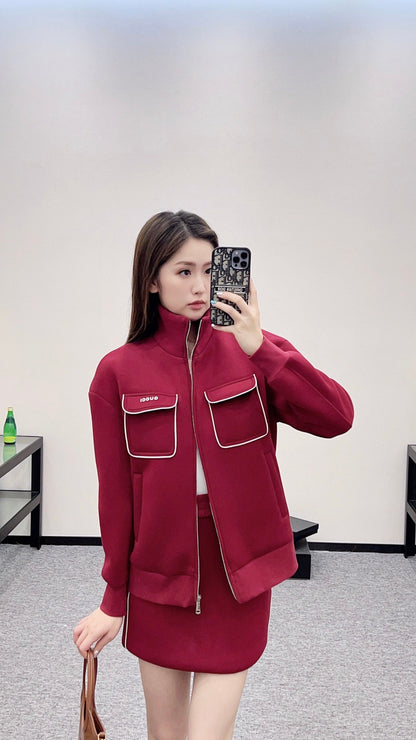 25 New Arrivals Jacket and Skirt Set
