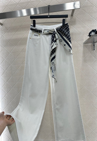 25 New Arrivals Embroidered Denim Pants