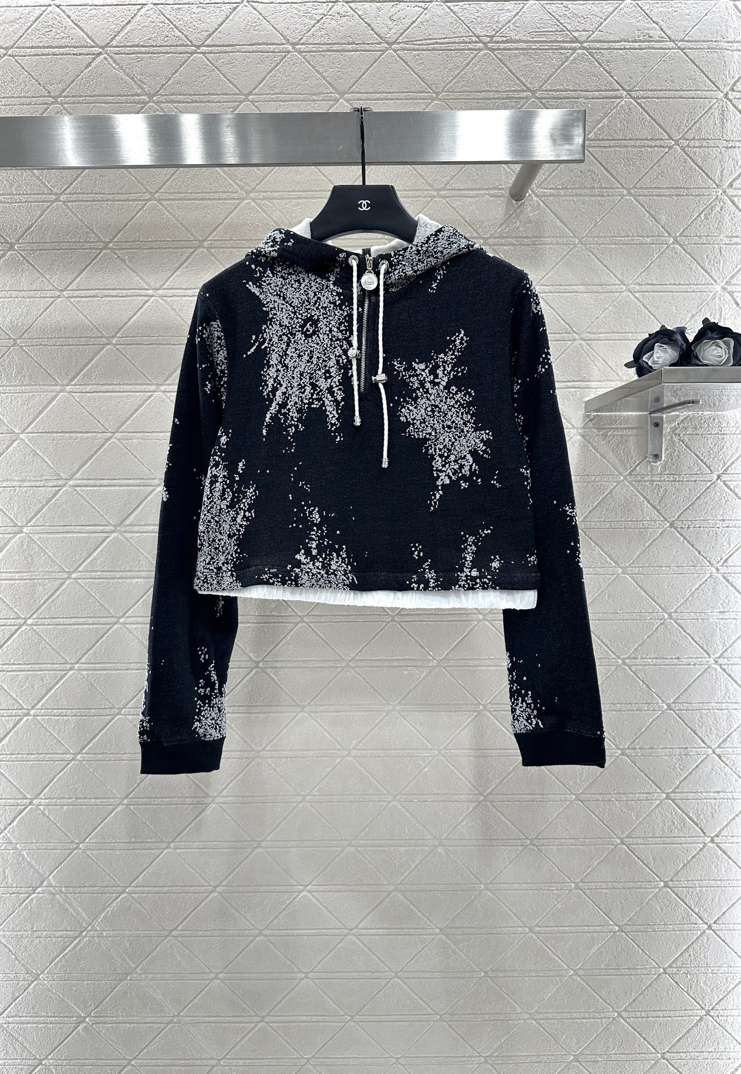 25 New Arrival Hooded Sweatshirt and Skirt Set