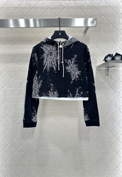 25 New Arrival Hooded Sweatshirt and Skirt Set