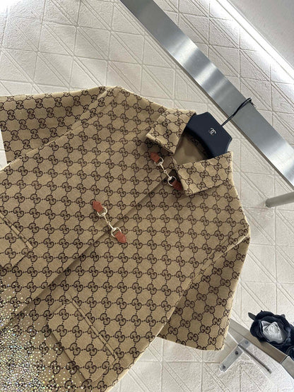 2025 New Arrivals Jacket and Skirt Set
