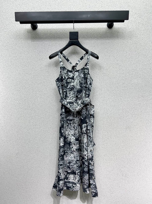 25fw printed dress