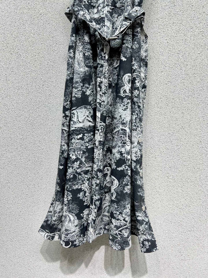 25fw printed dress