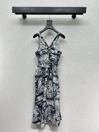 25fw printed dress