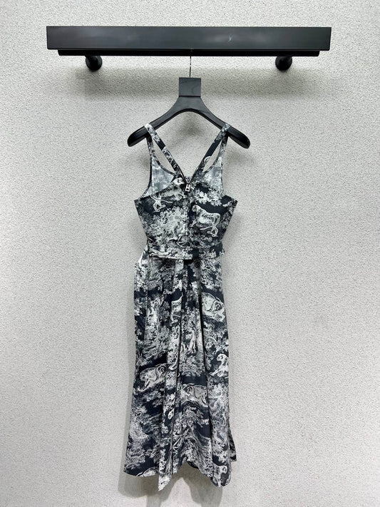 25fw printed dress