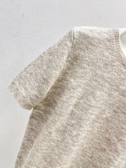 25fw new wool short sleeve