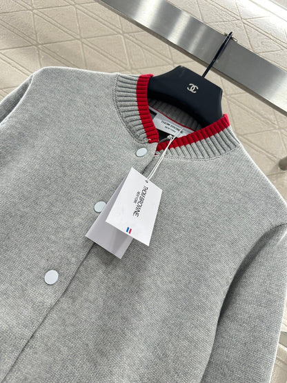 25 Baseball Knitted Jacket
