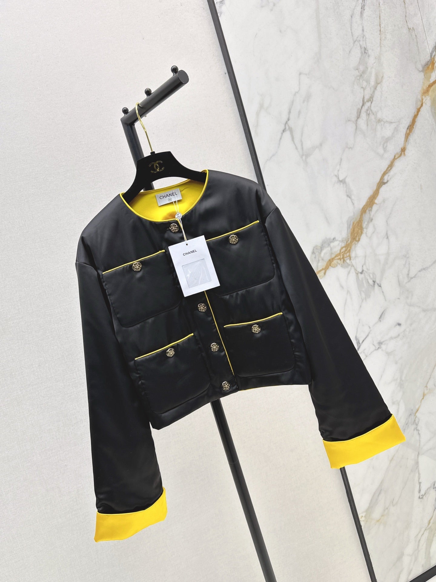 25 New round neck cotton jacket