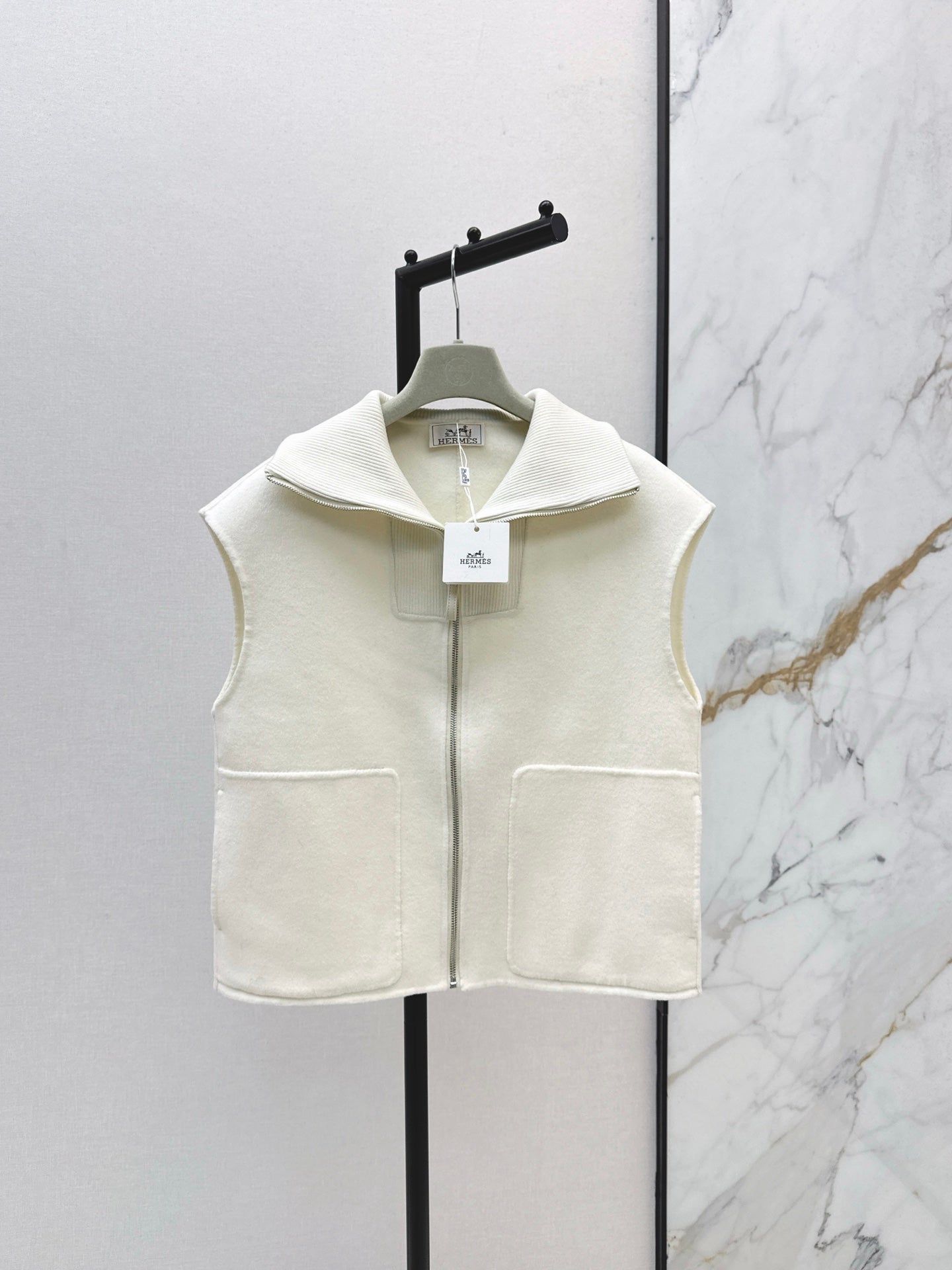 25 New wool cashmere vest jacket