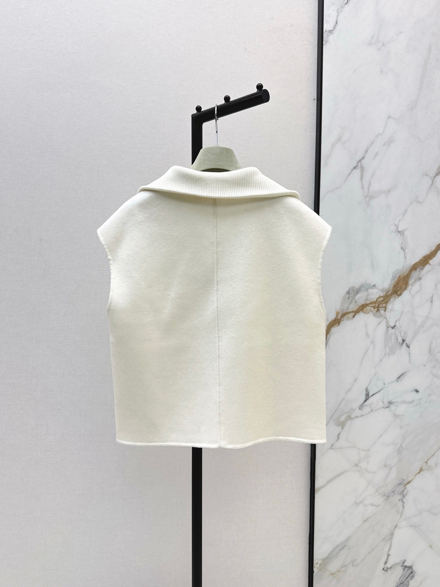 25 New wool cashmere vest jacket