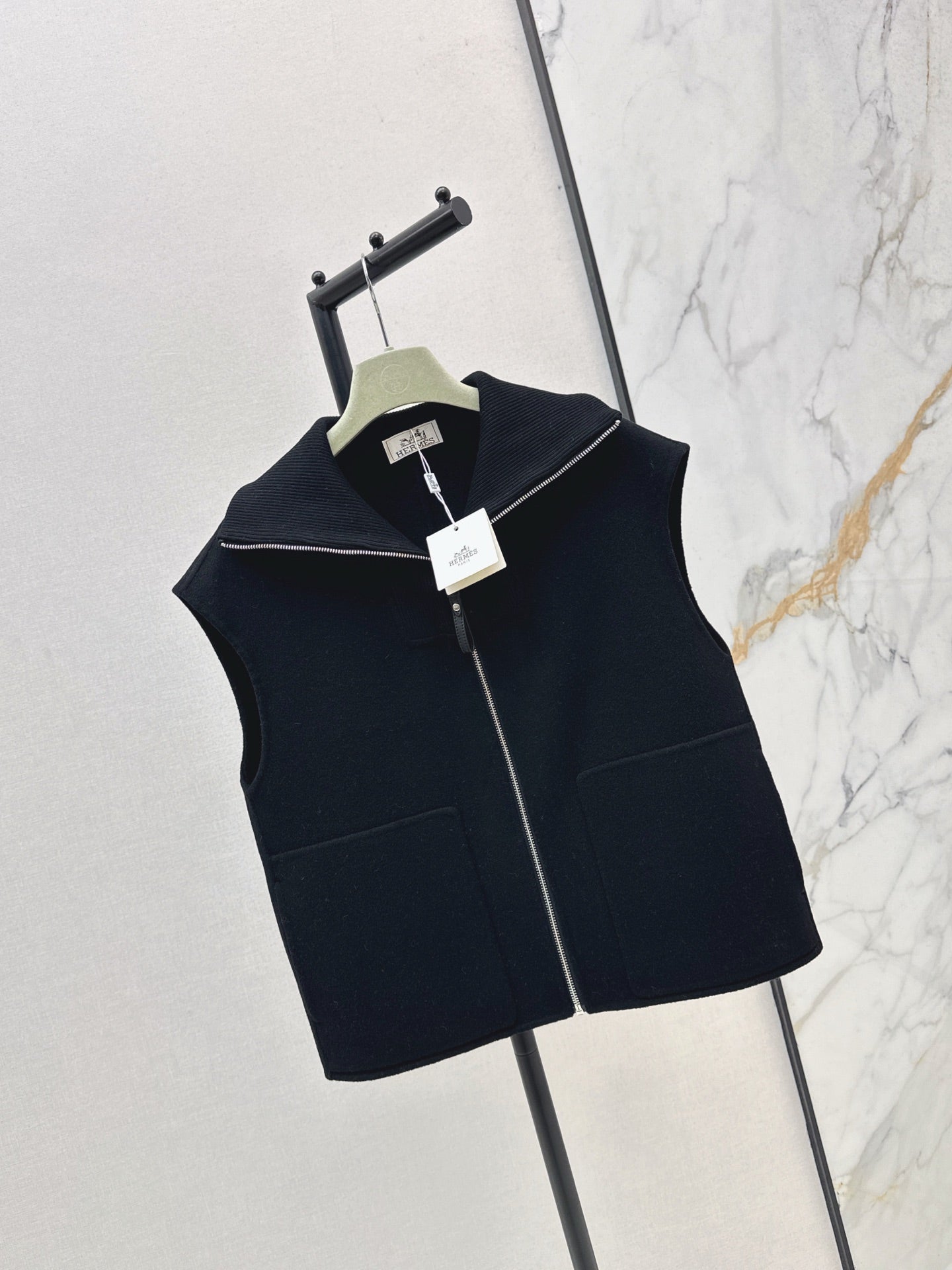 25 New wool cashmere vest jacket