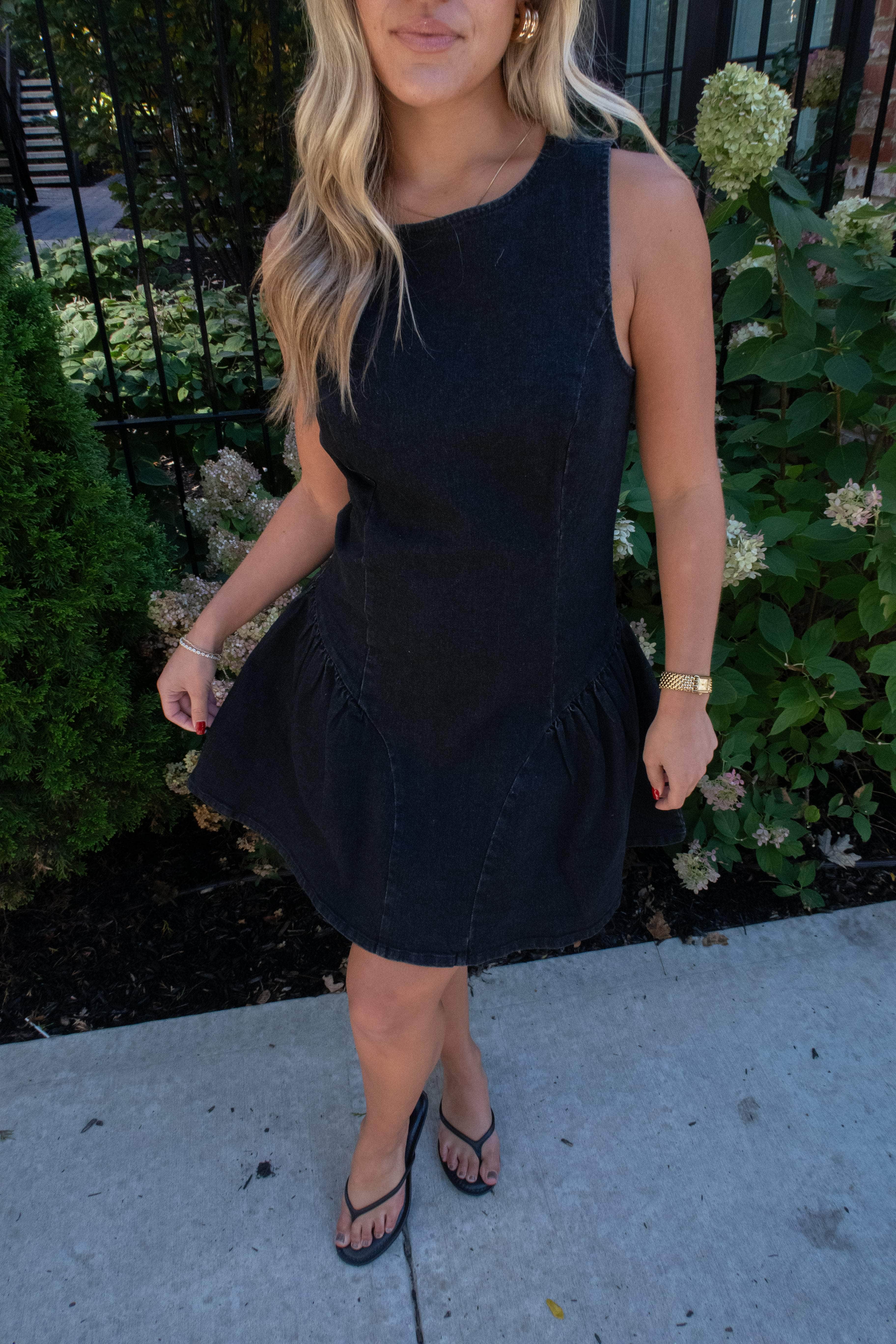 West Loop Denim Dress