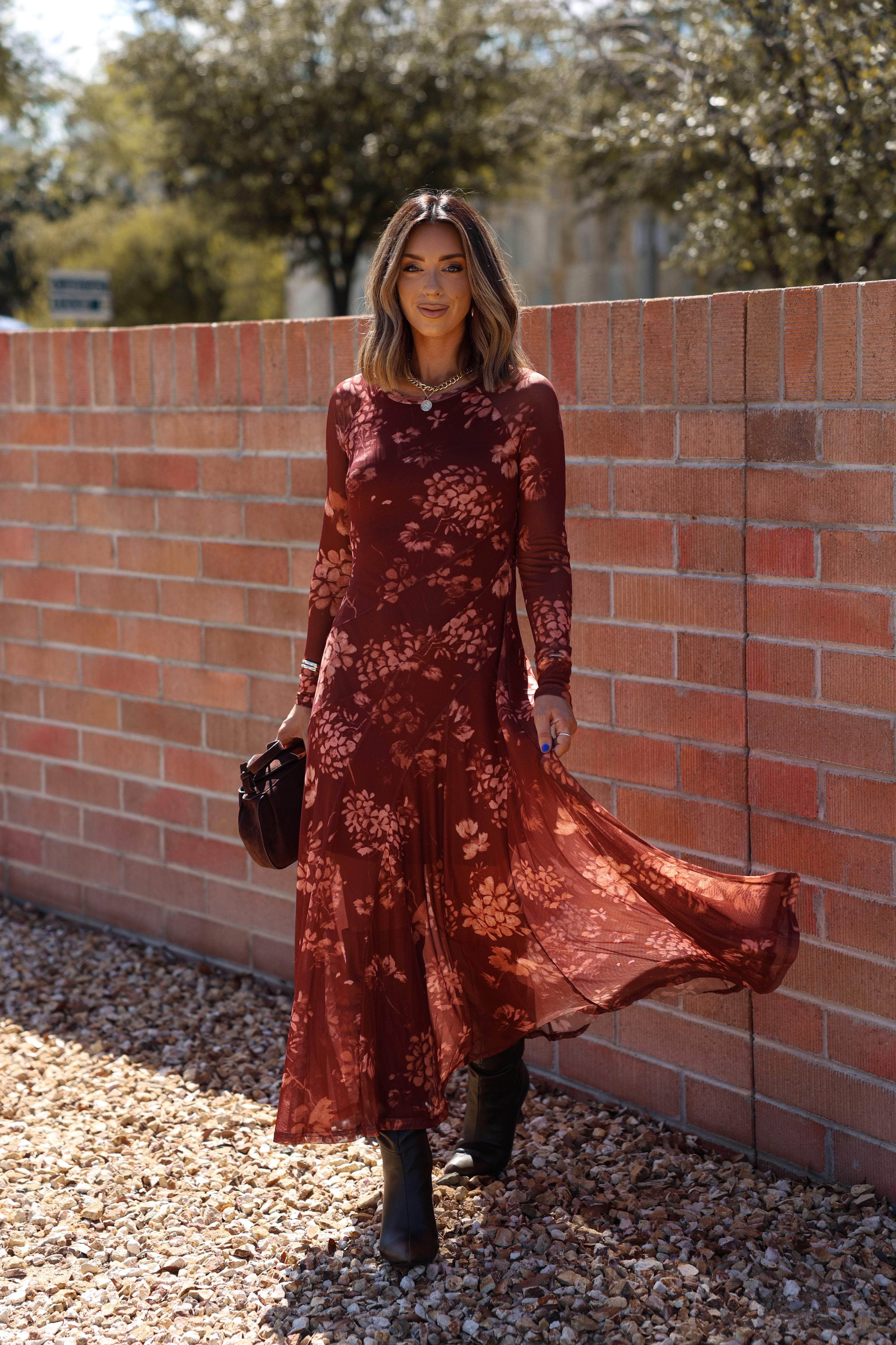 Forever Autumn Floral Dress