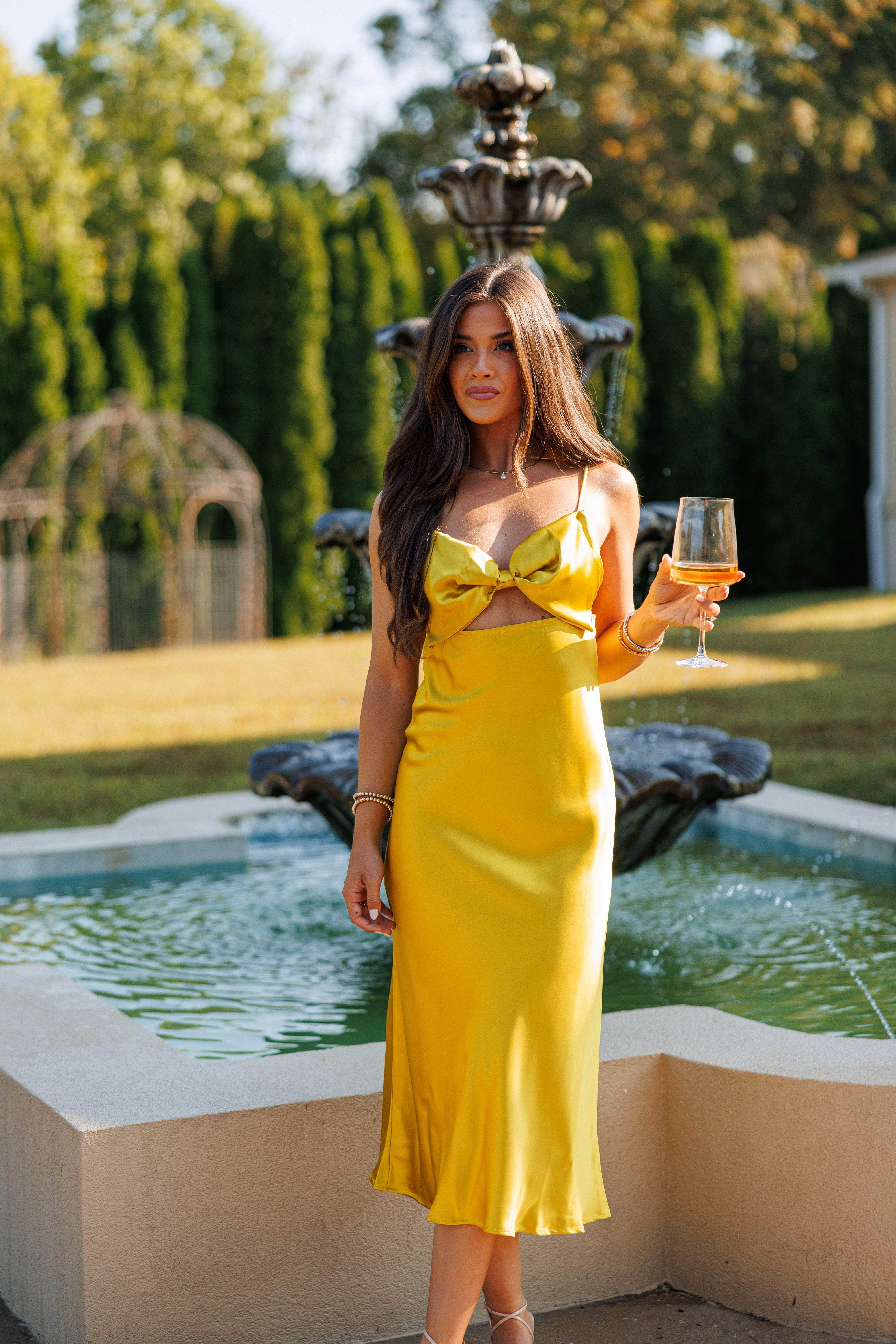 Golden Hour Glam Dress